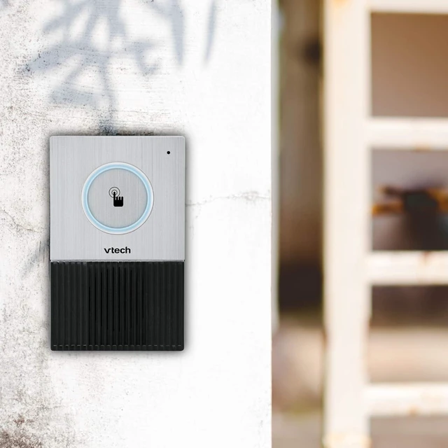 Alt view image 2 of 7 - VTech SN7021 Cordless 2-Way Weather-Resistant Audio Doorbell for SN5127 & SN5147 Senior Phone Systems