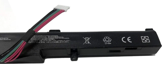 Alt view image 4 of 5 - New GHU A41-X550E Battery 33Wh (4-Cell) Compatible with Asus X450 X450e X450j X450jf A450j A450jf A450e X550e X550z X550za X751m X750j X750ja F751la F751ma F751mj