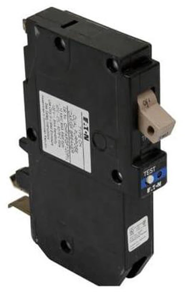 Main image of Eaton CHFP115DF Circuit Breaker Type CH 120 Volt, Arc Fault/Ground Fault Circuit Breaker, 15 A, 10 kAIC