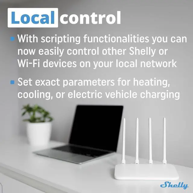 Alt view image 2 of 7 - Shelly Pro 3EM (400A) | Wi-Fi & LAN, 3-Phase Smart Energy Meter | 2-Way Consumption | Home Automation | Bluetooth Gateway | Compatible with Alexa & Google Home | No Hub Required | Solar Panels