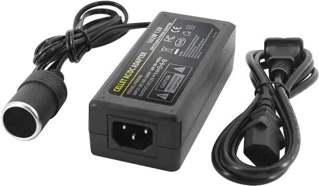Main image of Cellet AC to DC Car Power Converter Adapter, 110V/120V AC Wall Outlet to 12V DC Cigarette Lighter Socket, 8.5A 102W Power Supply Adapter for Car Accessories, GPS, Phones, Dash Cams, Mini Vacuums