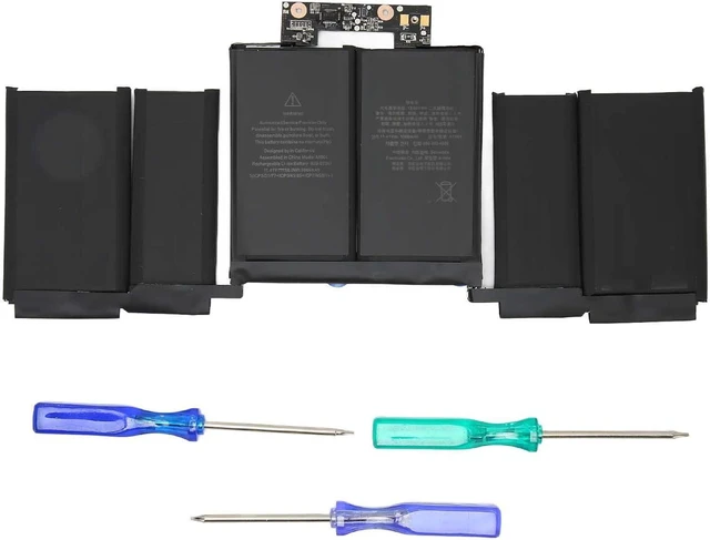 Alt view image 6 of 7 - Laptop Battery Replacement High Capacity 5086mAh 58Wh for OS X Laptop Pro 13in A1989 A1964 Designed for Safety Function