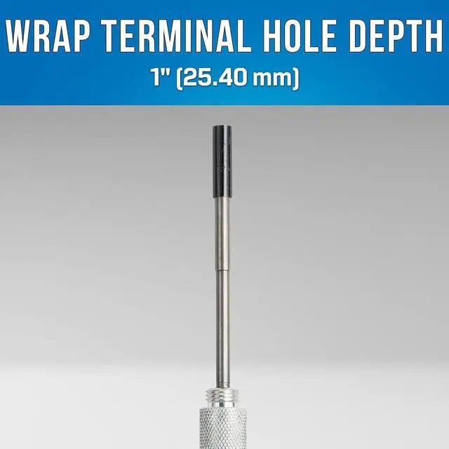 Alt view image 6 of 6 - Jonard Tools HW-UW-224-1 Wrap-Unwrap Tool, 22-24 AWG, Silver