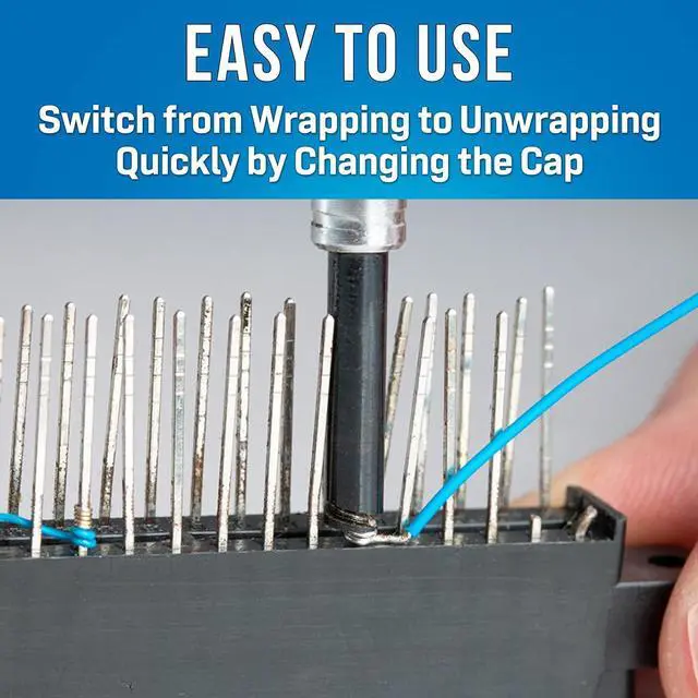 Alt view image 5 of 6 - Jonard Tools HW-UW-224-1 Wrap-Unwrap Tool, 22-24 AWG, Silver