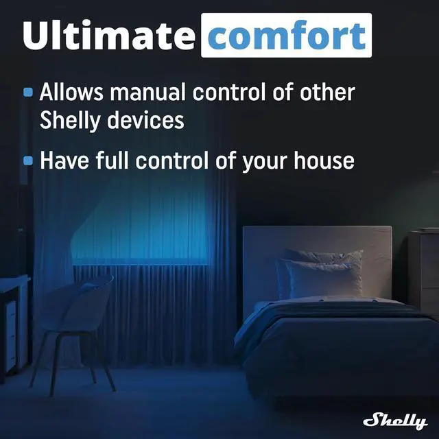 Alt view image 5 of 7 - Shelly Wave i4 US LR | Z-Wave Long Range 4 Digital Input Control for Advanced Control | Home Automation | High Compatibility | Easy Installation | Shelly Smart Control iOS Android App | Multi-Click