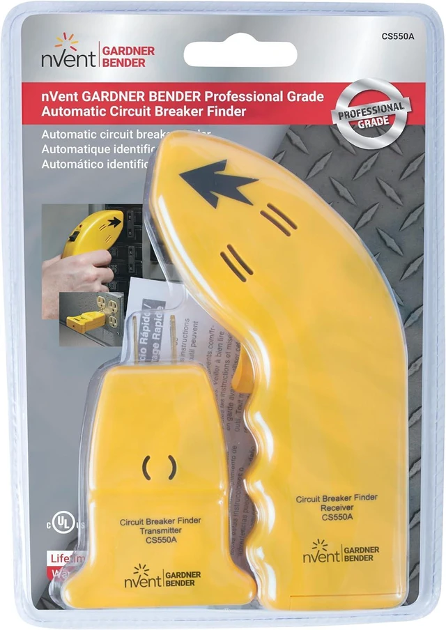Alt view image 3 of 7 - Sperry Instruments CS550A Circuit Breaker Finder , Yellow