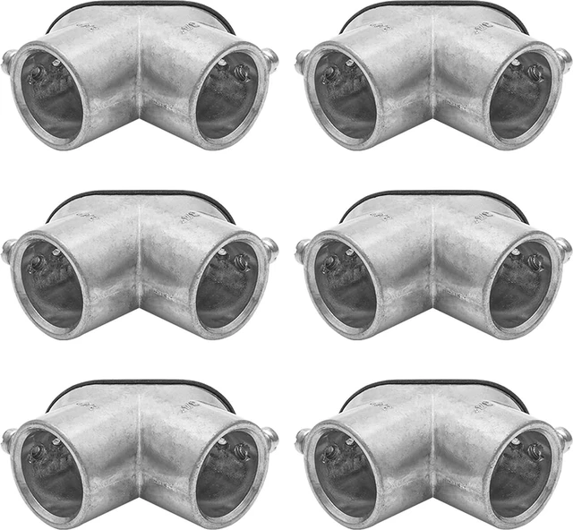 Main image of Maxxima 3/4 in. Conduit Pull Elbow, EMT to EMT, 90-Degree, 6 Pack | Right Angle Bend, Threaded, Zinc Die Cast, For Wire Installation