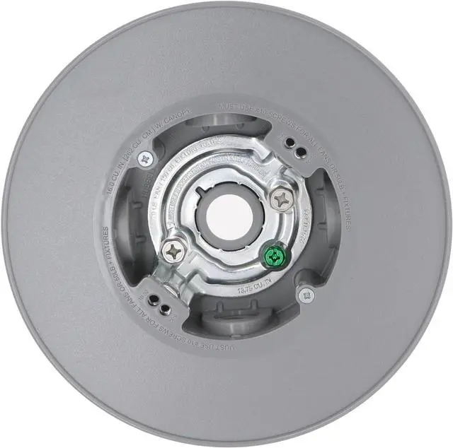 Alt view image 2 of 7 - Hubbell-Bell PRCF57550GY Ceiling Fan Electrical Box, Gray, 4 in.