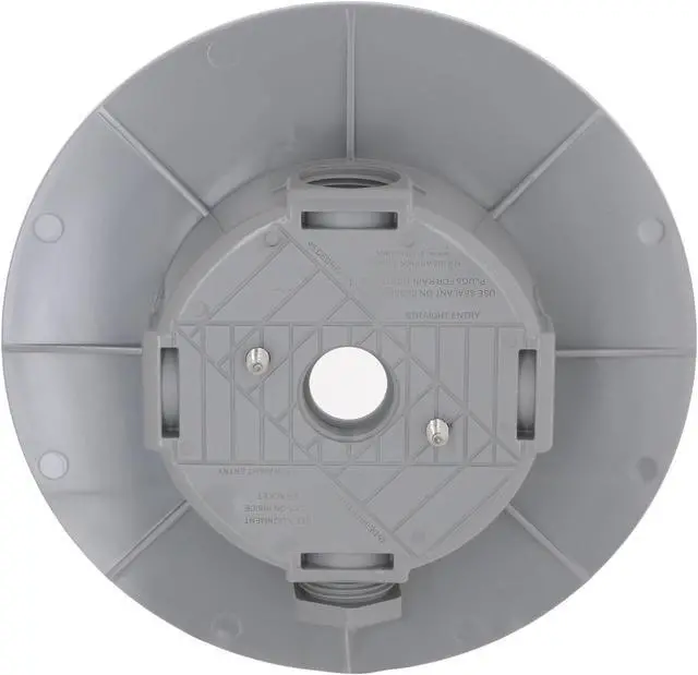 Alt view image 4 of 7 - Hubbell-Bell PRCF57550GY Ceiling Fan Electrical Box, Gray, 4 in.