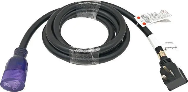 Main image of Parkworld - NEMA 5-20 Extension Cable Right Angle Plug 5-20P to 5-20R (Female T Blade also for 5-15R Adapter) 125V, 20A, 2500W (10FT)