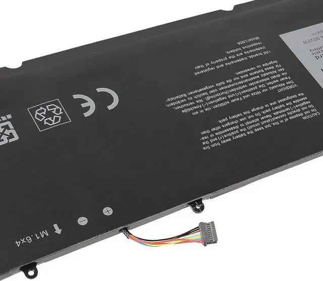 Alt view image 4 of 6 - New GHU 56Wh 90V7W 5K9CP Battery Compatible with Dell XPS 13 13D 9343 13-9343, XPS 13 9350 13-9350 XPS13-9350 13D-9343 DIN02 0DRRP 0N7T6 JHXPY DIN02 RWT1R,Li-ion 7.6V 56Wh