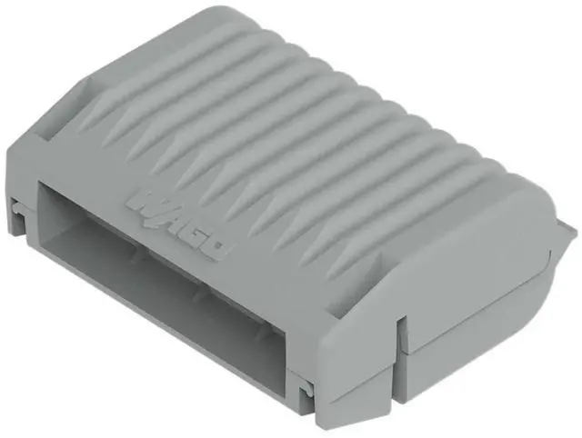 Main image of WAGO Gelbox, Gel Enclosure, for Splicing Cables, with Gel, 221, 2x73 Series, max. 4 mm² connectors, Without Splicing connectors, Size 2, Gray, 207-1332 (4 pcs)