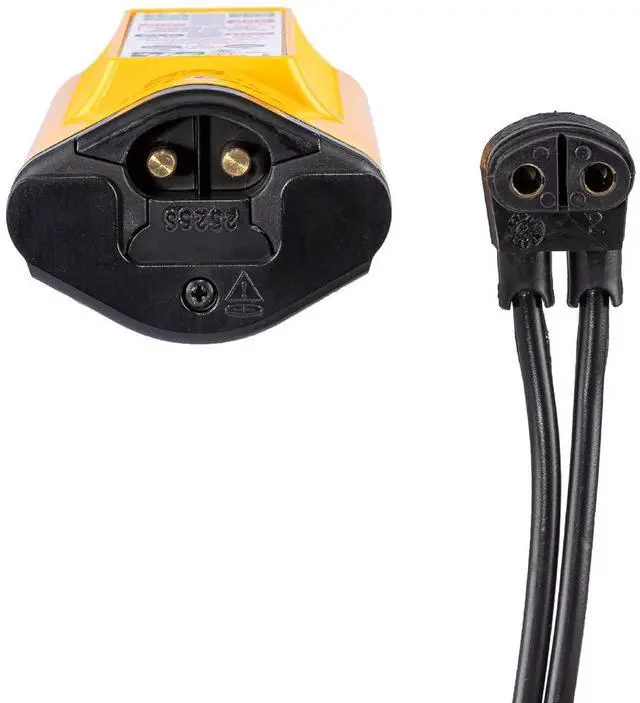 Alt view image 6 of 7 - Ideal Electrical 61-076 Vol-Con Solenoid Voltage Tester, Continuity Tester, Vibration Mode, AC/DC Voltage Detection, CAT III 600V, Low Impedance, Replaceable Leads, Yellow