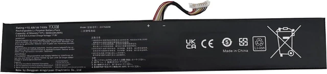 Main image of 4Cell C41N2208 4ICP5/42/79 Laptop Battery for ASUS ROG Ally (2023) RC71L RC71L-NH002W RC71L-NH019W RC71L-NH001W RC71L-NH005W RC71L NNH0008W RC71L NNH0008W RC77 1L-NH00 12W NR2301L Gaming Handheld