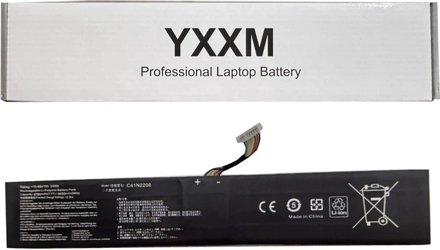 Alt view image 2 of 6 - 4Cell C41N2208 4ICP5/42/79 Laptop Battery for ASUS ROG Ally (2023) RC71L RC71L-NH002W RC71L-NH019W RC71L-NH001W RC71L-NH005W RC71L NNH0008W RC71L NNH0008W RC77 1L-NH00 12W NR2301L Gaming Handheld