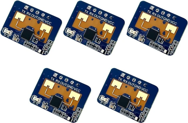 Main image of 2410C 24G Human Presence Sensor Ra·DAR Module FMCW Modulation Compatible with Blue-Tooth APP (5Pcs Module)