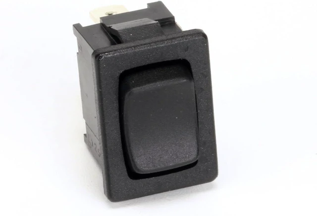 Alt view image 4 of 4 - Manitowoc Ice Toggle Switch, ON-OFF Operation, Push On Terminal, Metal, Panel Mount