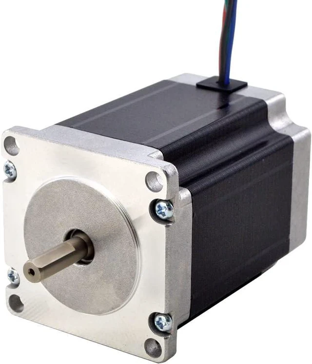 Main image of STEPPERONLINE Nema 23 Stepper Motor 3.0A 269oz.in/1.9Nm 76mm Length Step motor for CNC Mill Lathe Router