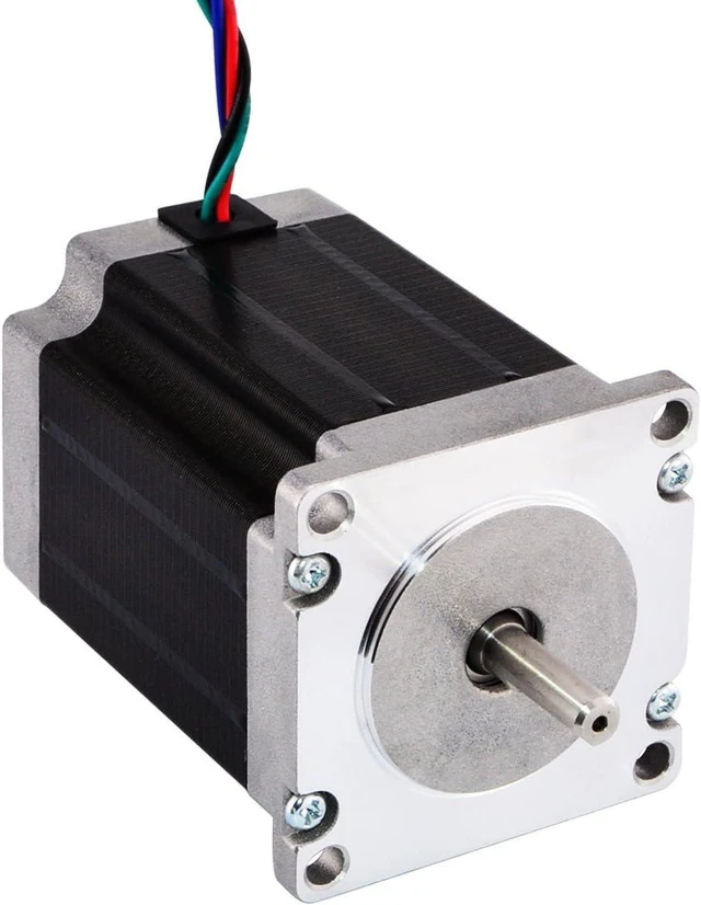 Alt view image 4 of 6 - STEPPERONLINE Nema 23 Stepper Motor 3.0A 269oz.in/1.9Nm 76mm Length Step motor for CNC Mill Lathe Router