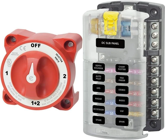 Main image of Blue Sea Systems - Battery Switch ON/Off AFD