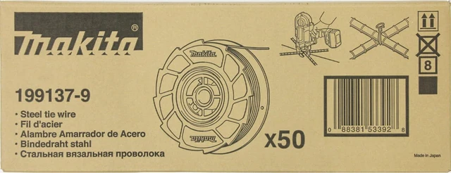 Alt view image 3 of 5 - Makita 199137-9 Tie Wire with Reel 50/Set