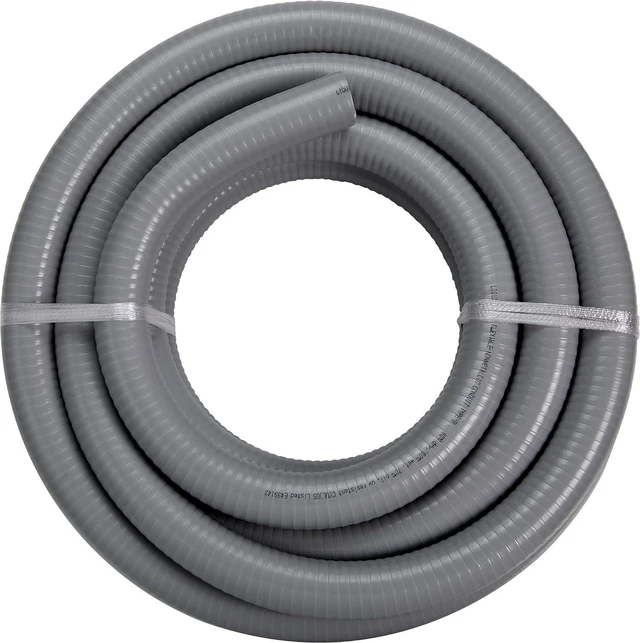 Alt view image 2 of 7 - Maxxima 3/4 in. x 25 ft. Flexible PVC Non Metallic Liquid Tight Electrical Conduit 25 Foot Roll