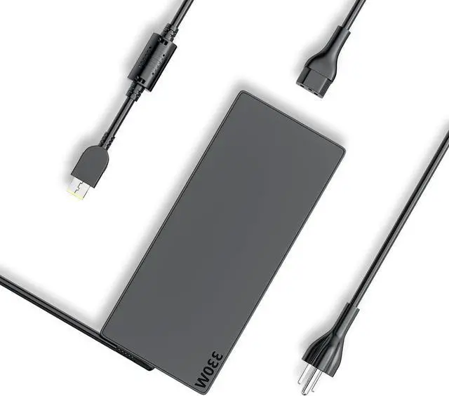 Alt view image 2 of 7 - 330W 20V 16.5A GaN Charger ADL330SDC3A Fit for Lenovo Legion pro 5i Laptop