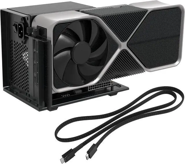 Main image of PCIe 4.0 x4 64Gbps eGPU Dock with 39 in SFF-8611 OCuLink Cable, egpu External Graphics Card, OCuLink SFF-8612 8311 to PCIe x16 External GPU Dock for Laptop & Mini PC