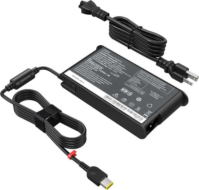 Main image of 135W Square Tip Laptop Charger Compatible with Lenovo IdeaPad 15ACH6