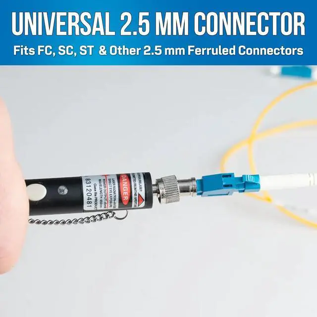 Alt view image 4 of 7 - Jonard Tools VFL-150 Visual Fault Locator with Included FC to LC Adapter