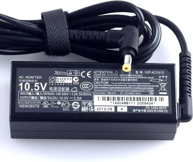 Main image of Original AC Adapter Charger for Sony VGP-AC10V10 VAIO Duo 13 Pro 11/13 10.5V 3.8A