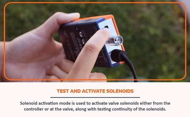 Alt view image 3 of 7 - TEMPO Station Master Pro Sprinkler Valve Locator | Activate Solenoids, Chatter Solenoids, Send Tone, Locate Valve Boxes (Pro Grade Model) (24B-GL)