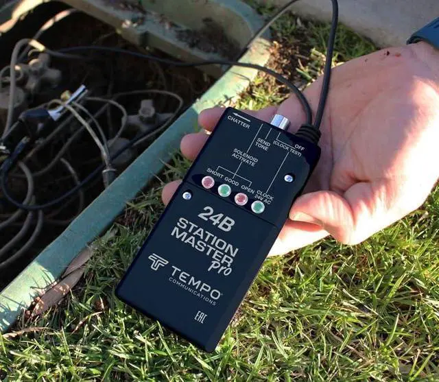 Alt view image 7 of 7 - TEMPO Station Master Pro Sprinkler Valve Locator | Activate Solenoids, Chatter Solenoids, Send Tone, Locate Valve Boxes (Pro Grade Model) (24B-GL)