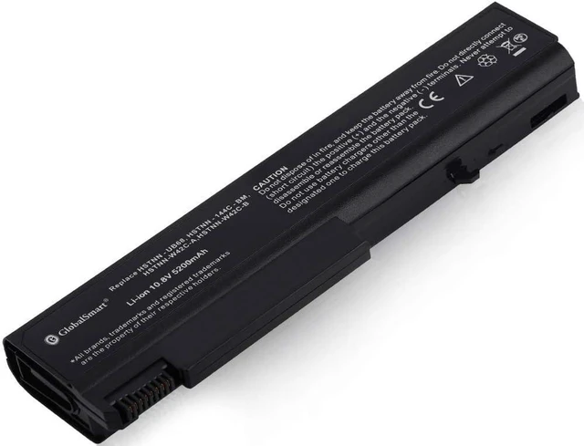 Main image of GlobalSmart High Performance Notebook/Laptop Battery HSTNN-UB68/ HSTNN-XB85/ KU531AA/ HSTNN-IB69 for HP Black ProBook 6550 10.8V 5200mAh 6cell