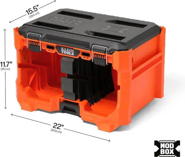 Alt view image 6 of 6 - Klein Tools 54825MB MODbox Wire Spool Dispenser, Conduit and Wire Puller, Holds (4) 500-Foot Spools, 120-Pound Capacity, Compatible with MODbox Components