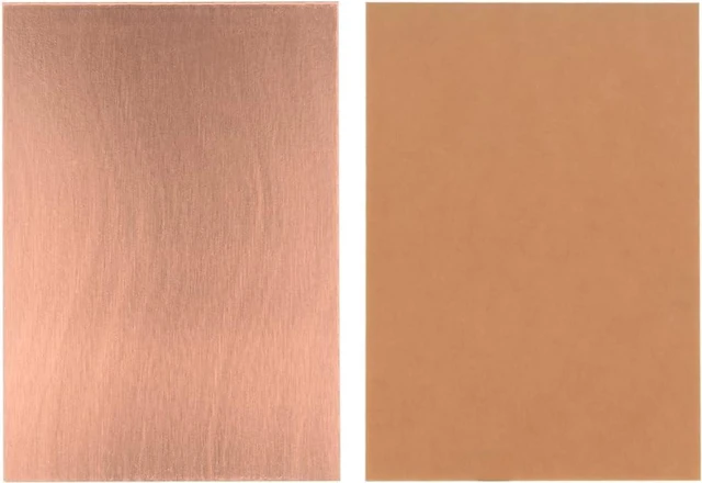 Main image of uxcell 7X10cm Single Sided Copper Clad Laminate PCB Circuit Board Brown 50pcs