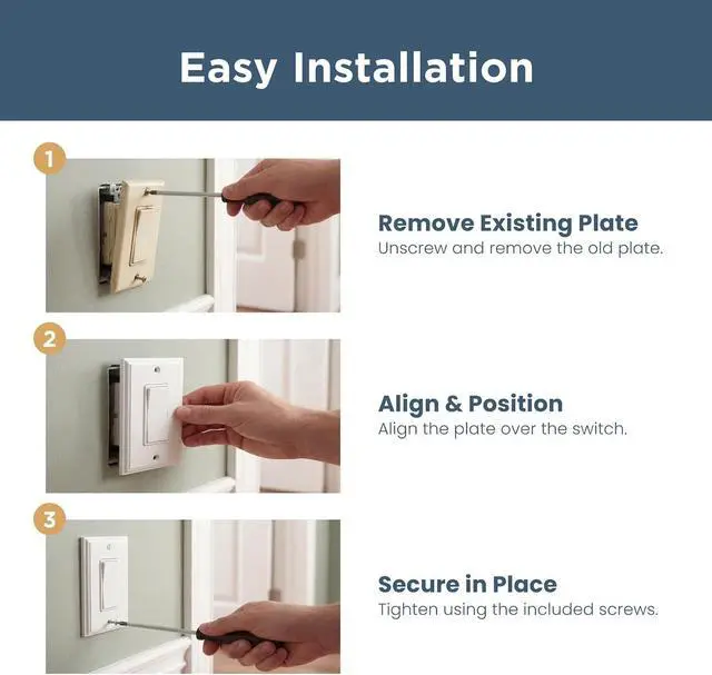 Alt view image 7 of 7 - Franklin Brass W35059V-SN-C Classic Beaded Single Duplex Wall Plate/Switch Plate/Cover (3 Pack), Satin Nickel