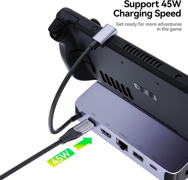 Alt view image 4 of 7 - QUUGE Laptop Stand Docking Station Dual Moniteur QS601 (QS603)