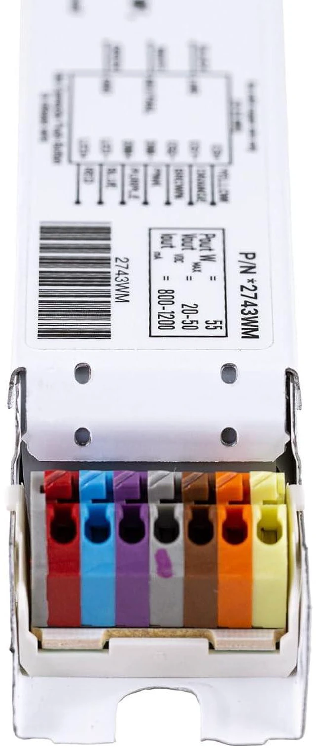 Alt view image 5 of 7 - Osram 57438 Optotronic 55W 120/277V AC 50/60Hz Constant Current Dimmable LED Driver OT 55W/UNV/1A2 CS DIM L