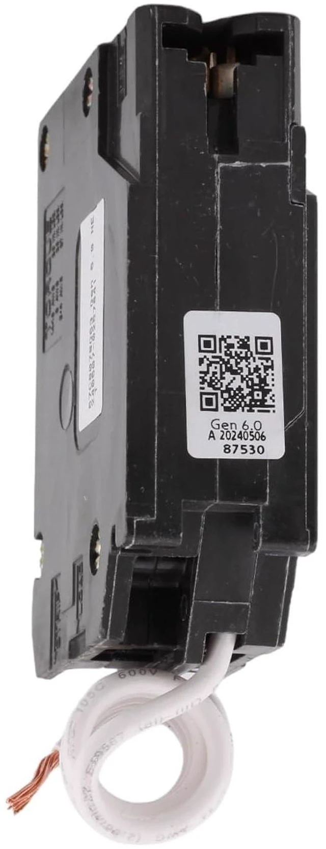 Alt view image 6 of 7 - BRN115A1CS AFCI/GFCI All-in-One Circuit Breaker, 15 Amp Single Pole, Pigtail Neutral, 120V, 10 kAIC, UL Listed (1)