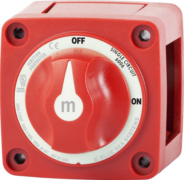 Alt view image 5 of 7 - Blue Sea Systems ST Blade Fuse Block - 12 Circuits with Negative Bus & Cover & m-Series Battery Switches