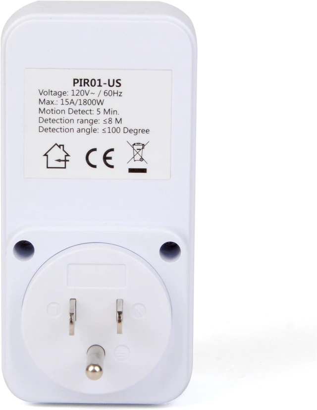 Alt view image 4 of 6 - SummitLink Motion Activated Power Socket Electrical Outlet