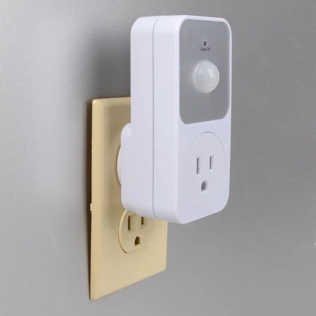 Alt view image 6 of 6 - SummitLink Motion Activated Power Socket Electrical Outlet