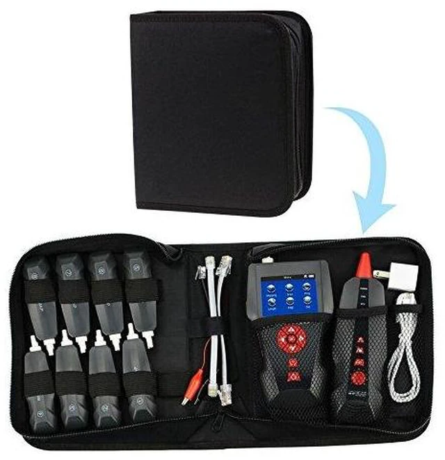 Alt view image 5 of 6 - Noyafa NF-8601W-A Multi-Functional Network Cable Tester for RJ45, RJ11, BNC, PING/POE 8 Identifier