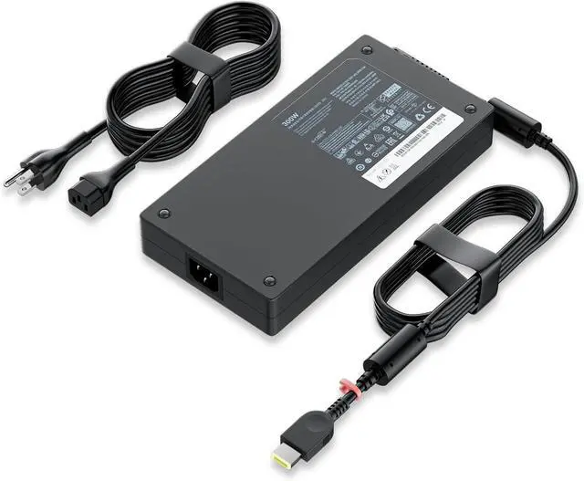 Main image of 300W Laptop Charger Replacement for Lenovo Legion 5 5i 5P 7 7i pro 15 16 17 R9000P R9000K Y9000K Y9000X, RTX 3050 3060 3070 20V 15A Power Supply Cord Ac Adapte