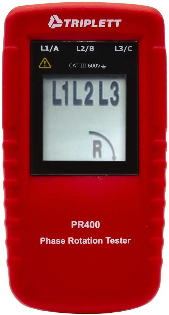 Alt view image 2 of 6 - Triplett PR400 Phase Rotation Tester