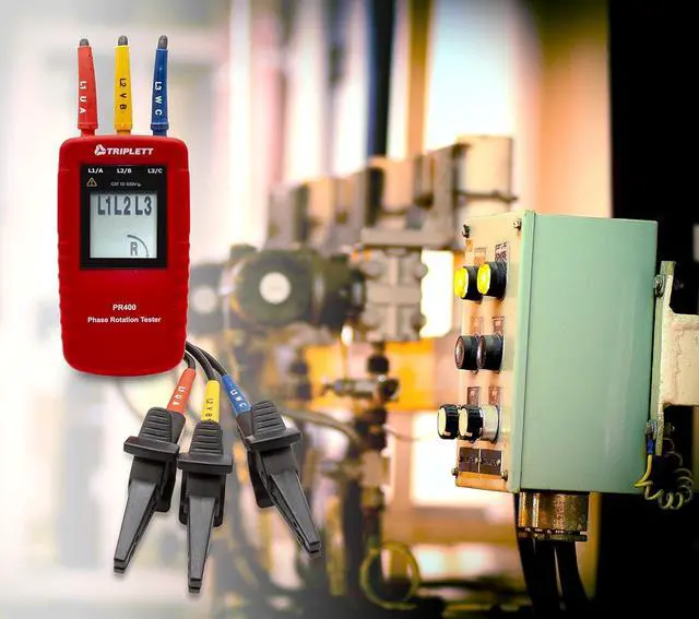 Alt view image 3 of 6 - Triplett PR400 Phase Rotation Tester