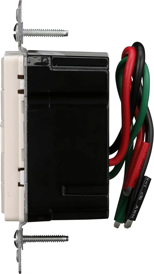 Alt view image 3 of 4 - Cooper Wiring Devices PT18MLA ACCELL 5-Button Preset Minute Timer, Light Almond