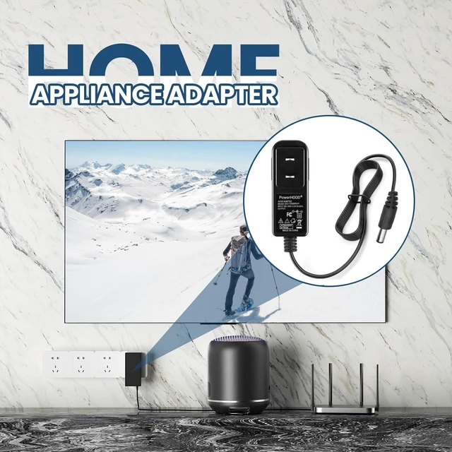 Alt view image 5 of 5 - 12V 1A Adapter for Levoit Core Mini Air Purifier LAP-C161-WUS LAP-C161-KUS LAPC161WUS LAPC161KUS 12VDC 1000mA DC12V 12volt 12.0 Volts Power Supply Cord Charger Cable PSU