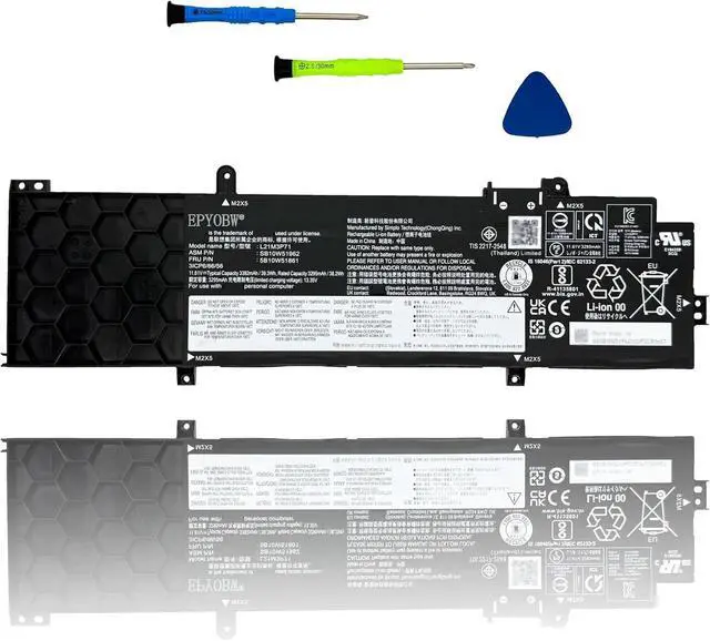 Main image of L21M3P71 Laptop Battery 39.3Wh Compatible with Lenovo ThinkPad T14 Gen 3 Gen 4 / ThinkPad P14s Gen 3 Gen 4 Series L21L3P71 L21C3P71 L21L4P71 L21M4P71 L21C4P71 L21D4P71 L21M4P72
